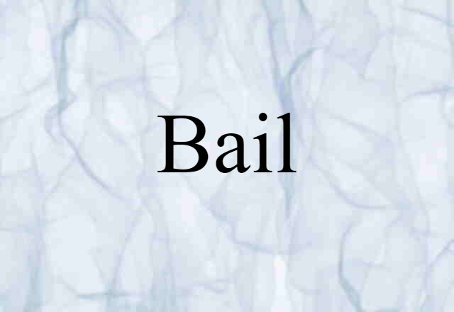 bail