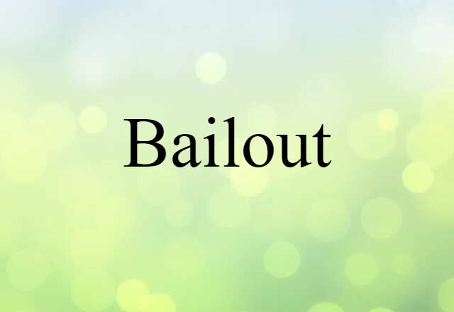 bailout