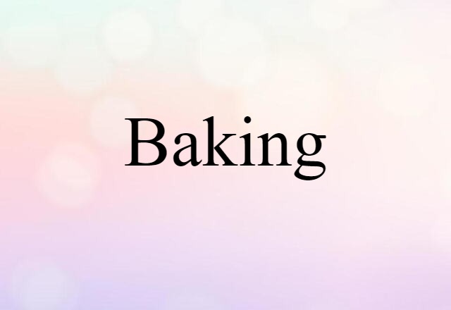 baking