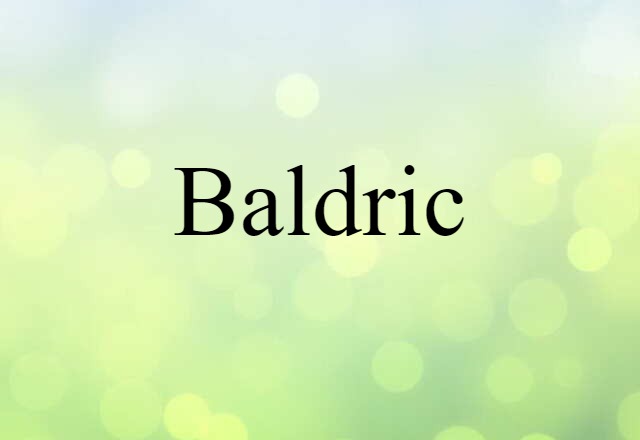 baldric