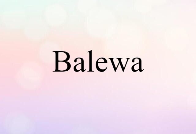 Balewa