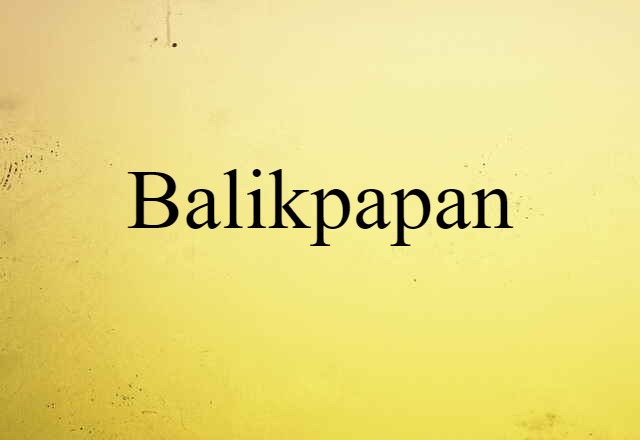 Balikpapan