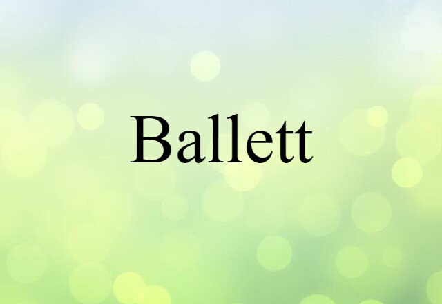 ballett