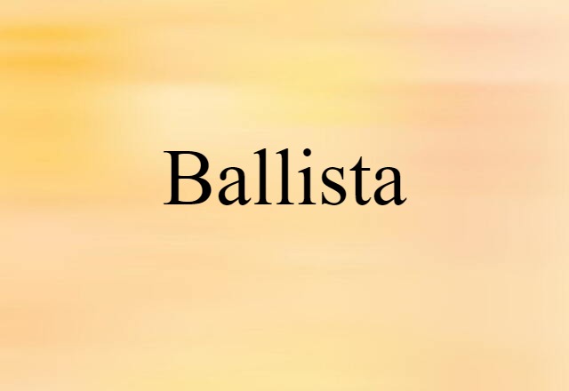 ballista