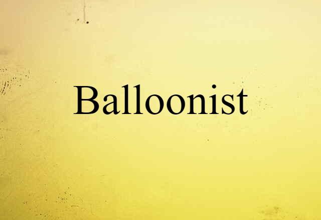 balloonist