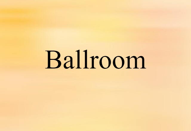 ballroom