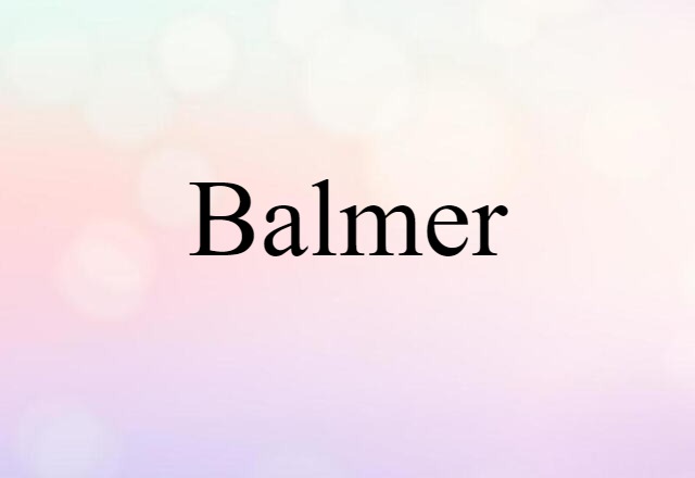 Balmer