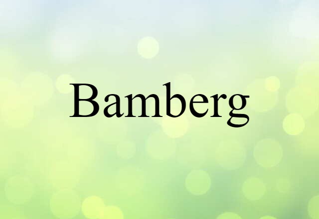 Bamberg