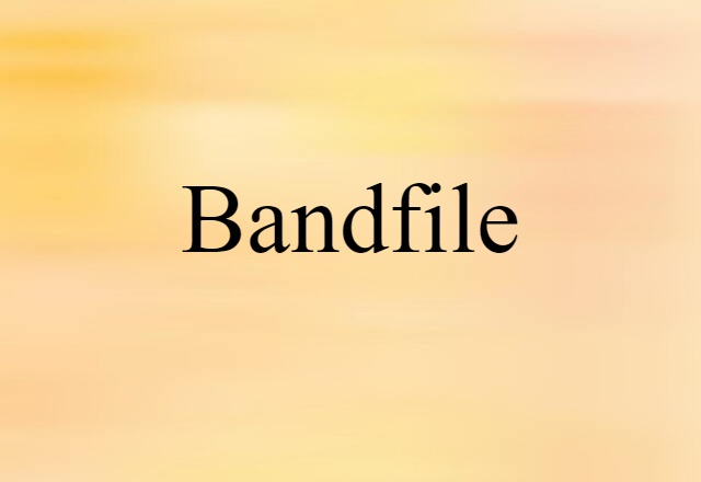 bandfile