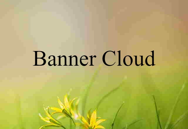 banner cloud