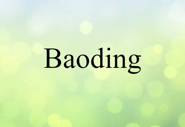 Baoding