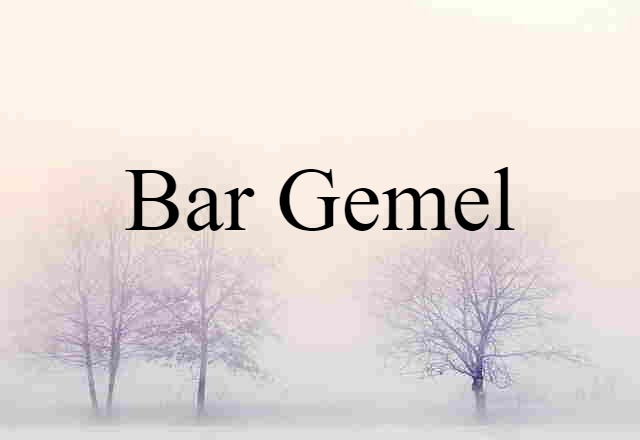 bar gemel