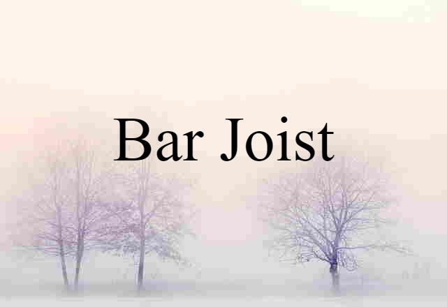 bar joist