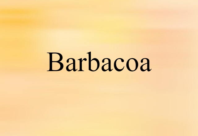 barbacoa