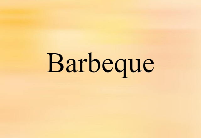 barbeque