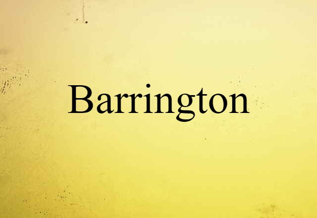 Barrington