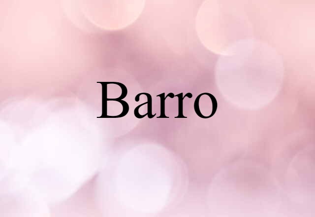 barro