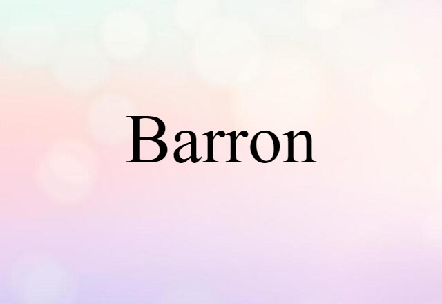 Barron