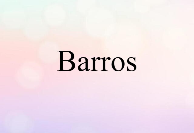 Barros