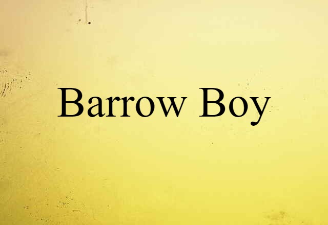 barrow boy