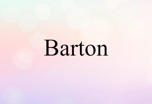 Barton