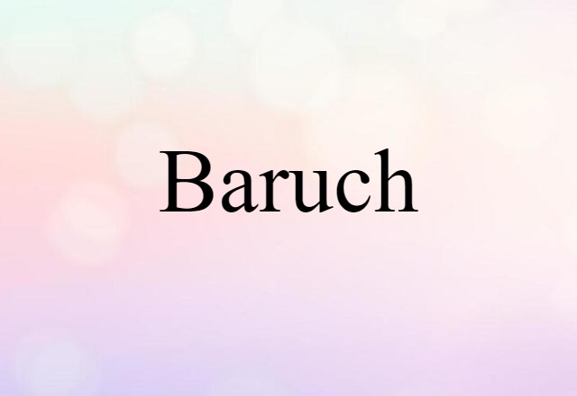 Baruch