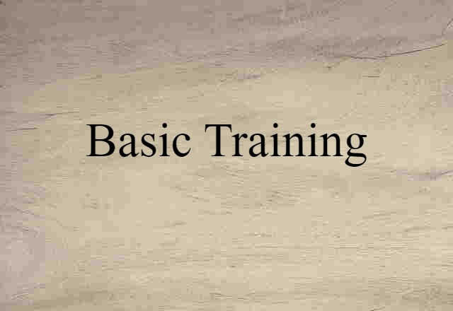 basic training