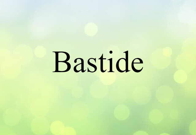 bastide