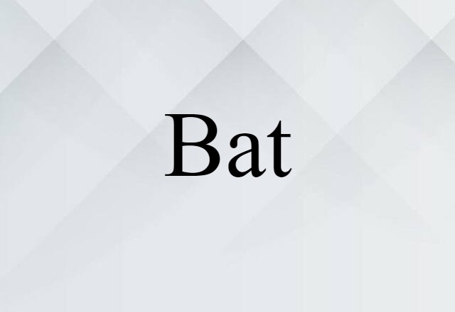 bat