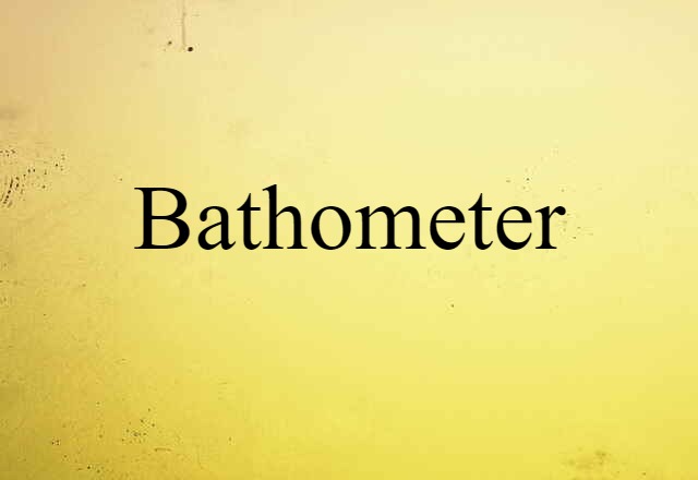 bathometer