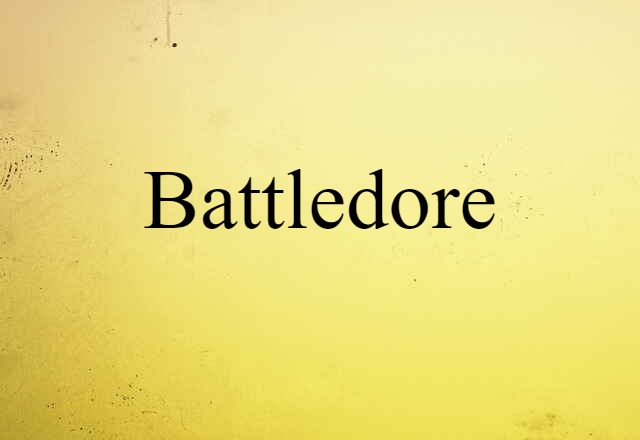 battledore