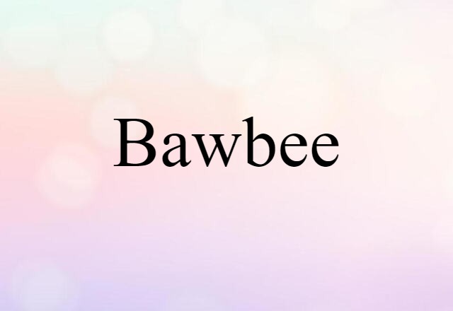 Bawbee (noun) Definition, Meaning & Examples