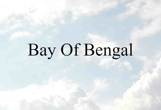 Bay of Bengal