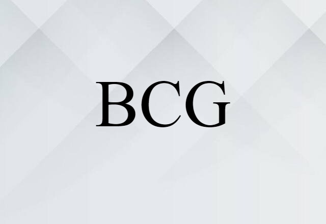 BCG