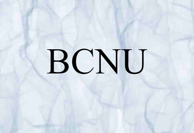 BCNU (noun) Definition, Meaning & Examples