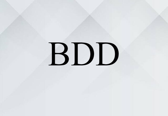 BDD