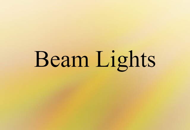 beam lights