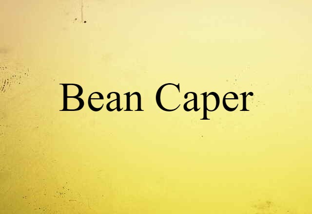 bean caper