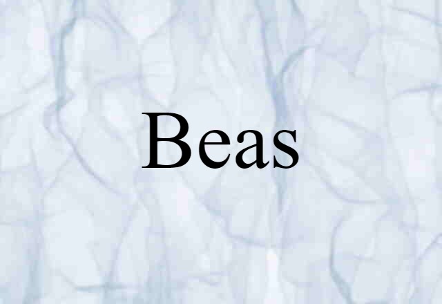 Beas (noun) Definition, Meaning & Examples