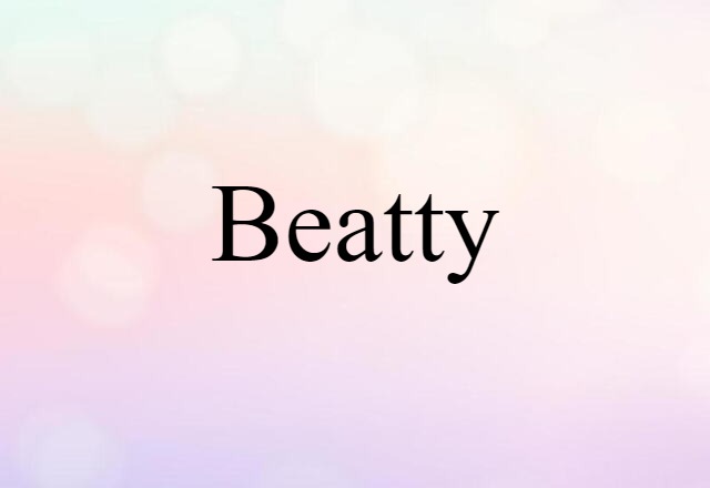 Beatty