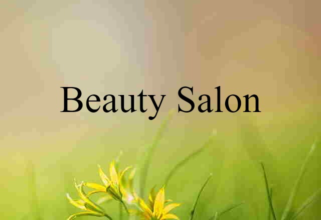 beauty salon