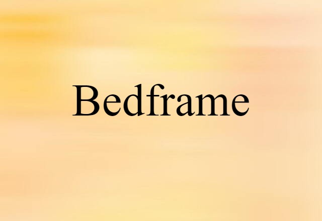 bedframe