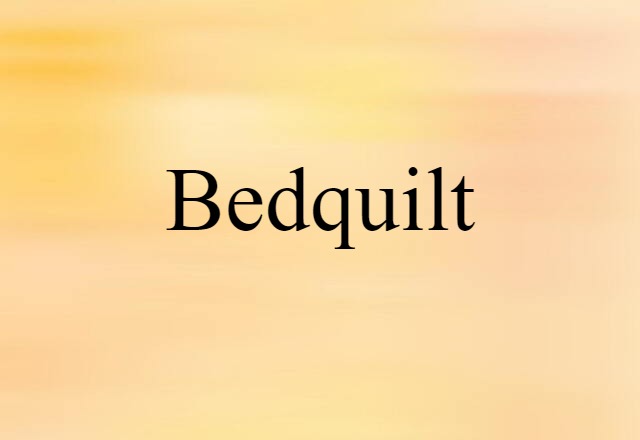 bedquilt