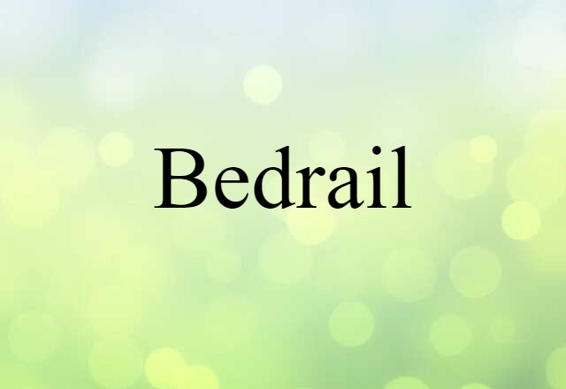 bedrail