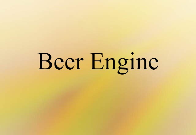 beer engine