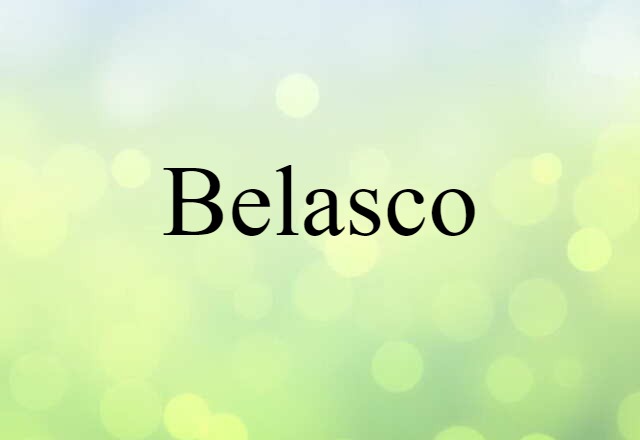 Belasco