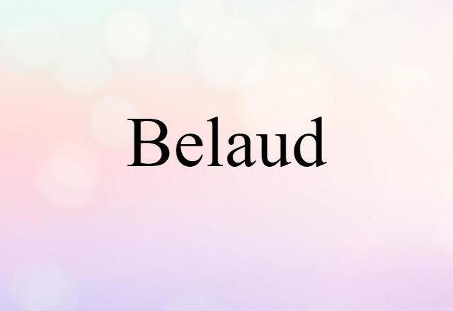 belaud