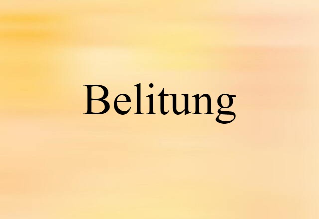 Belitung