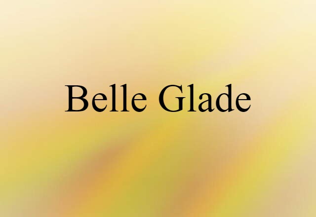 Belle Glade