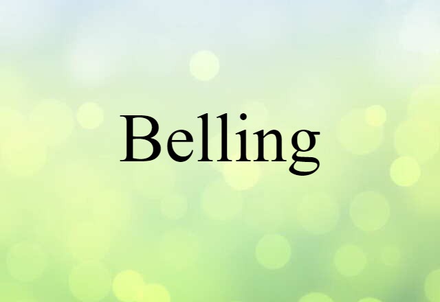 belling